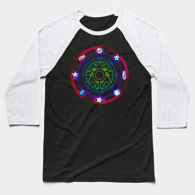 The Gacha Circle Baseball T-Shirt by KeithMontalbo